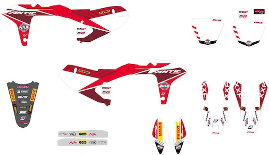 Blackbird Racing Σετ Αυτοκόλλητα Βινυλίου 2f03r25