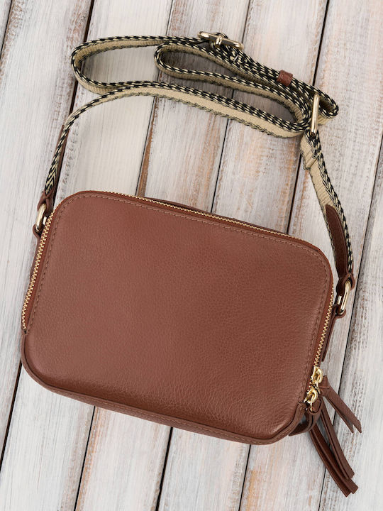 Leather Women's Bag Shoulder Brown