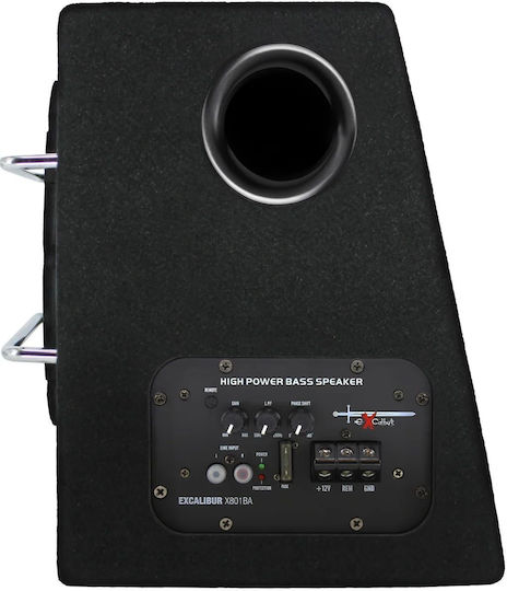Excalibur Αυτοενισχυόμενο Subwoofer Αυτοκινήτου 8" 1100W RMS