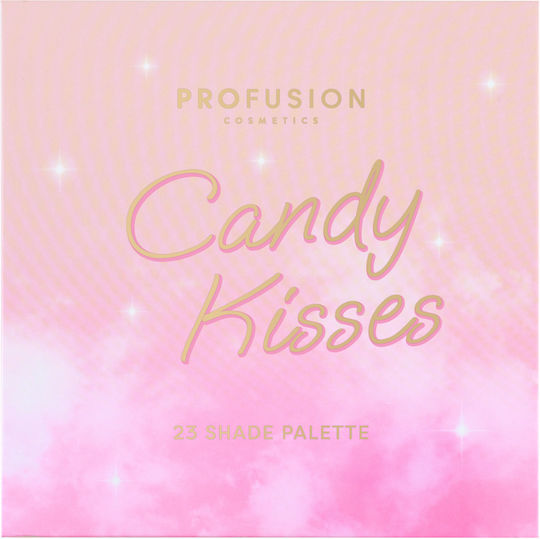Profusion Cosmetics Shade Eye Shadow Palette in Solid Form Candy Kisses 26gr