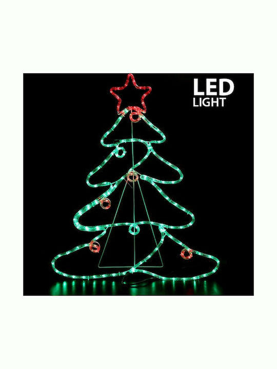 Christmas Decorative Illuminated Plastic Tree Light Tube 88cm IP44 Electric