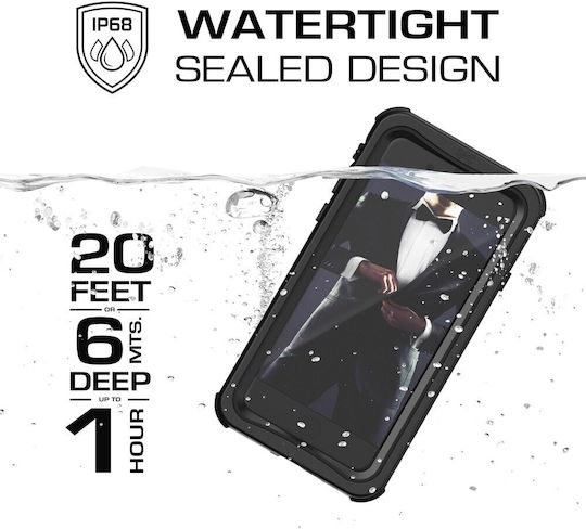 Ghostek Nautical Slim 360 Full Cover Πλαστικό / Σιλικόνης 2mm Αδιάβροχο Μαύρο (iPhone 17 Pro)