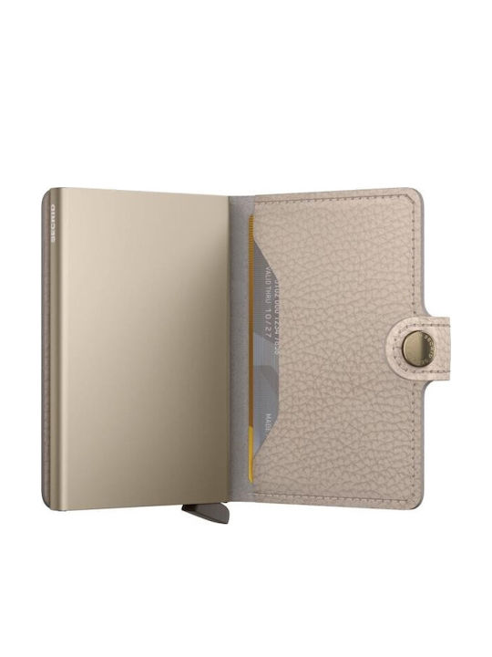 Men's Wallet Cards Beige