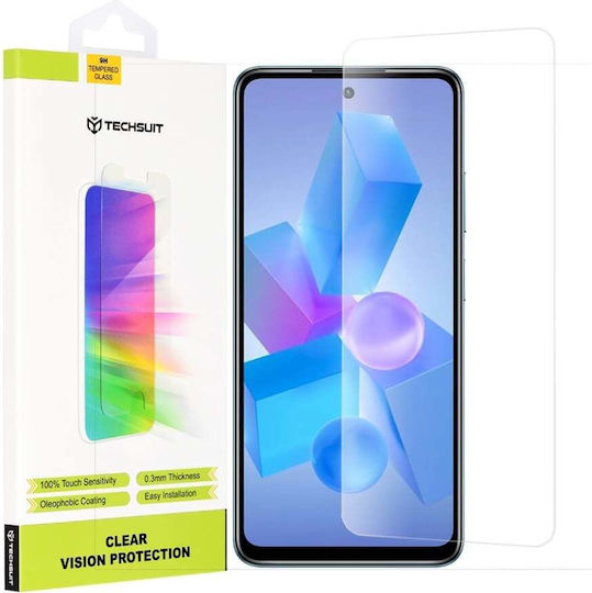 Rückseite Umschlag Gehärtetes Glas 0,3 mm Transparent (Realme 5 Pro)