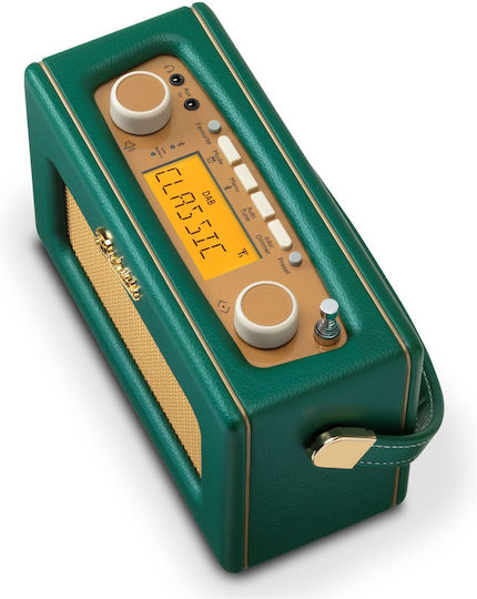 Roberts Revival Uno Tragbares Radio DAB+ mit Bluetooth Dark Green