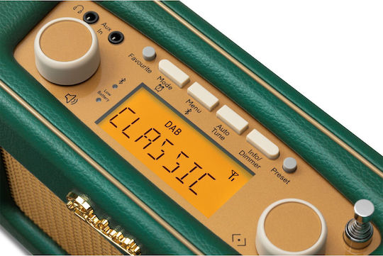 Roberts Revival Uno Tragbares Radio DAB+ mit Bluetooth Dark Green