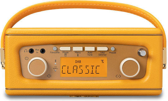 Roberts Revival Uno Φορητό Ραδιόφωνο DAB+ με Bluetooth Sunshine Yellow