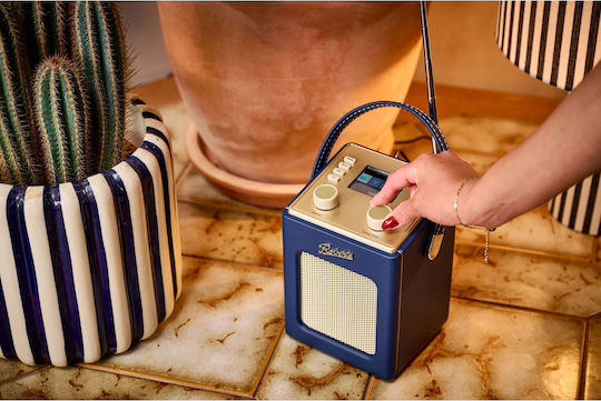 Roberts Revival Mini 2 Φορητό Ραδιόφωνο Ρεύματος / Μπαταρίας DAB+ με Bluetooth Midnight Blue
