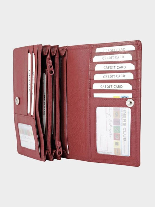 Дамско Портмоне Класически с RFID Бордо