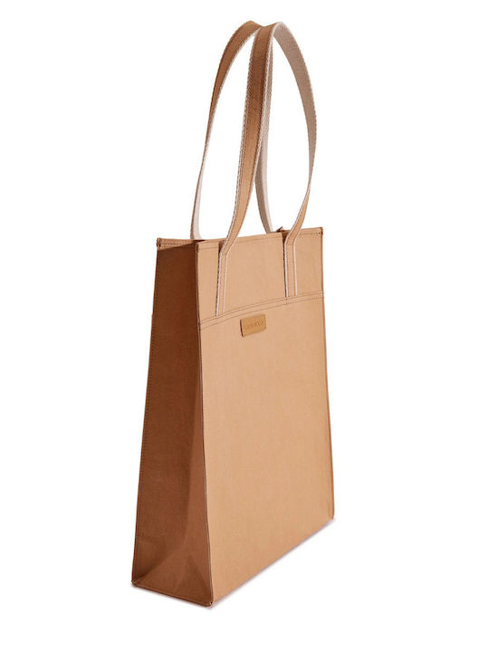 Chalicca City Tote Bag Brown