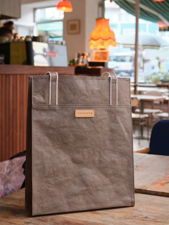Chalicca City Tote Bag Dark Brown