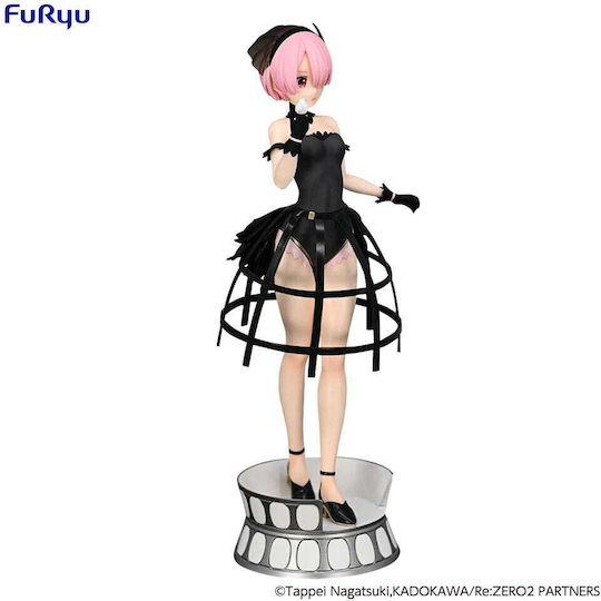 Re Zero Exceed Creative Pvc Statue Ram Cage Dress 22 Cm