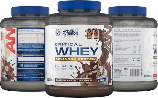 Applied Nutrition Critical Whey Protein Whey Gluten Free with Flavor Chocolate Milkshake 2kg