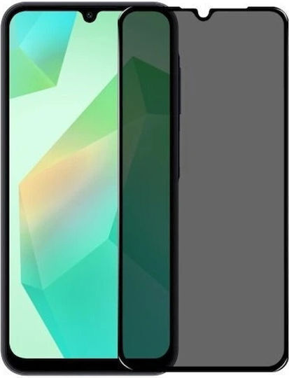 5D 0.3mm Privacy Full Face Tempered Glass Black (Galaxy A26)