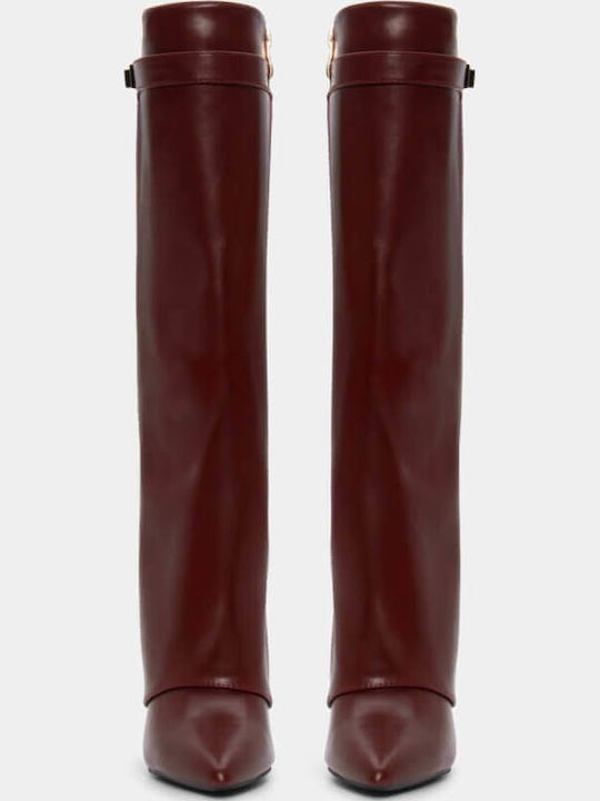 Cizme dama Burgundy
