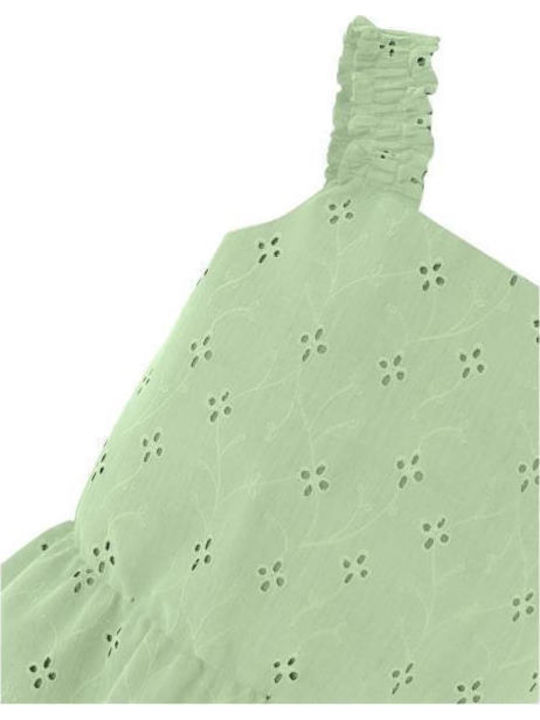 Rochie pentru Copii Fără mâneci Lime Green