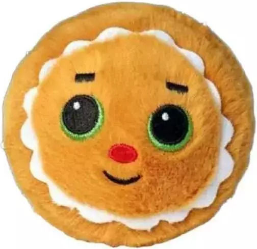 Ty Beanie Bouncers Plush Bouncing Ball Christmas Cookie Brown
