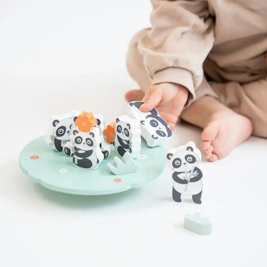 Saro Stacking Game Panda Wooden for 36+ Months