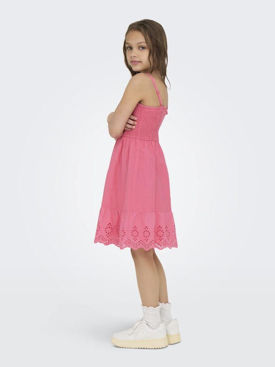 Children's Dress Sleeveless Pink