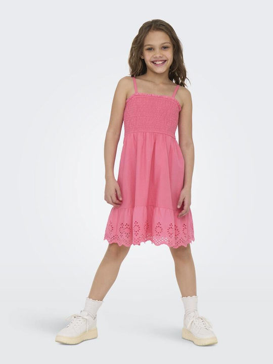 Children's Dress Sleeveless Pink