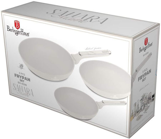 Berlinger Haus Sahara Marble Pans Set from Aluminum with Non-stick Interior Coating 3 Pieces