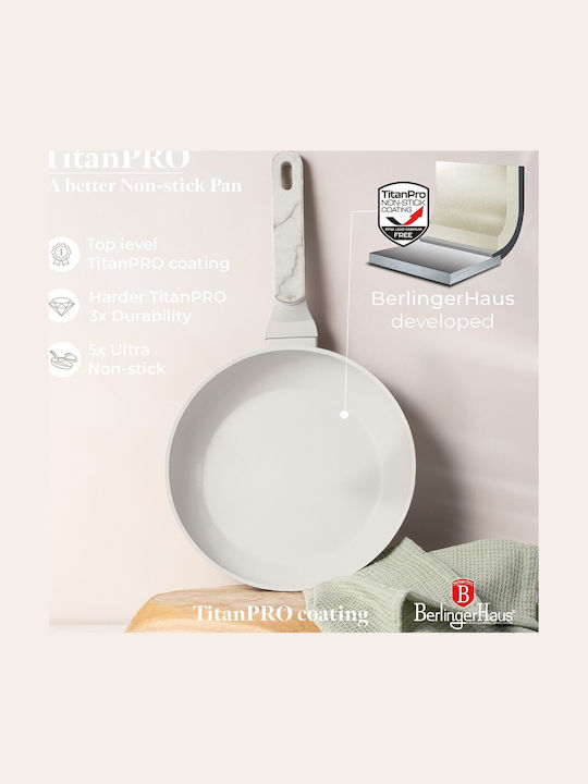 Berlinger Haus Sahara Marble Set De Tigăi Din Aluminiu Cu Acoperire Antiaderentă 3 Piese