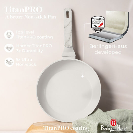 Berlinger Haus Sahara Marble Pans Set from Aluminum with Non-stick Interior Coating 3 Pieces