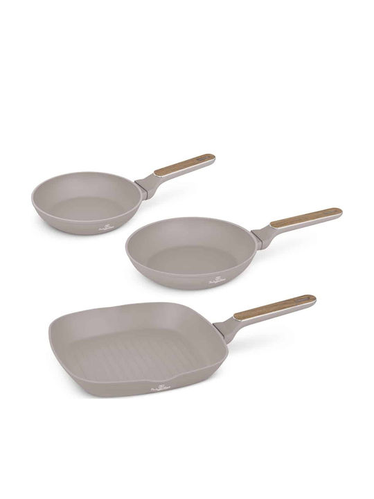 Berlinger Haus Nordic Pfannen-Set aus Aluminium mit Antihaftbeschichtung 3-teilig