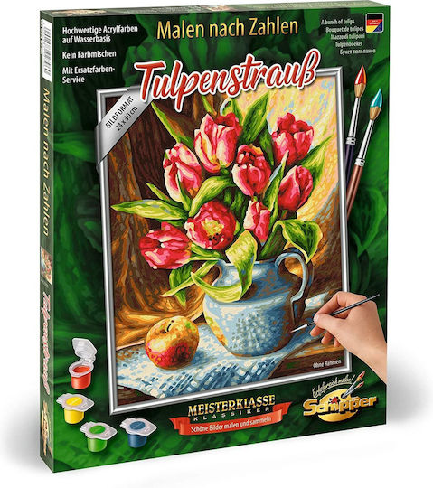 Schipper Mnz Ζωγραφικη Αριθμους A Bunch Tulips #609240796