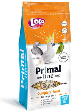 Lolo Pets Primal Line Futter für Mittlere Papageien 1.2kg