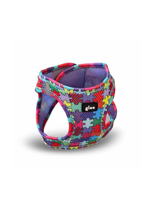 Glee Hundegeschirr Puzzle Typ Sattel Xlarge A:42-54cm B:54-60cm Mehrfarbig