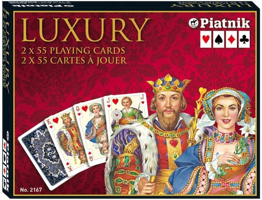 Piatnik Set Pachet de cărți 2 bucăți pentru Poker