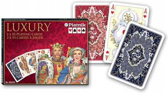 Piatnik Set Pachet de cărți 2 bucăți pentru Poker