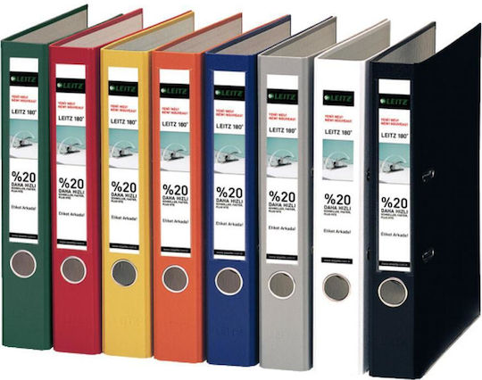 Leitz Класьор 4/32 за Хартия A4 с 2 Rings Пръстени Оранжев No 1015 1бр