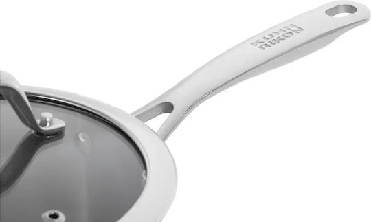 Kuhn Rikon Allround Pots Set of Stainless Steel with No Coating 2pcs