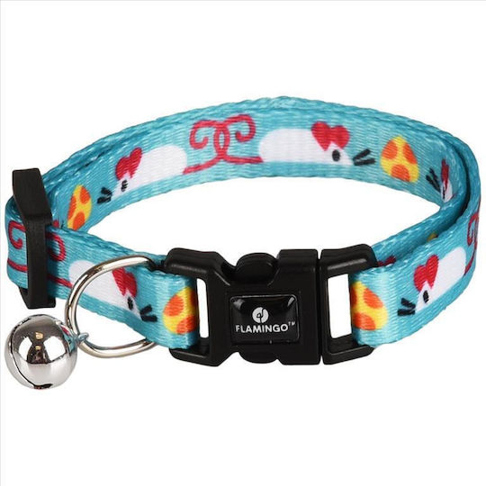 Flamingo Mouse Kitten Safety Click Guler Pentru Pisici