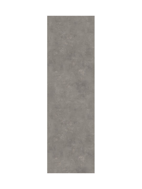Folding Kitchen Table with Wheels Gray 155x70x75 Cm