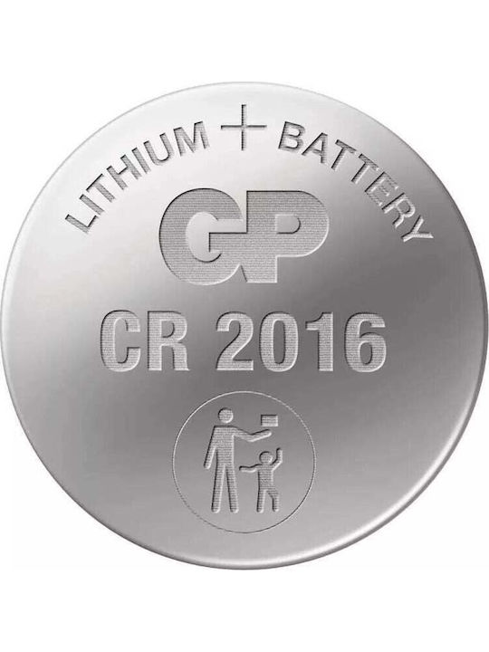GP Batteries Lithium Cell Μπαταρίες CR2016 3V 5τμχ