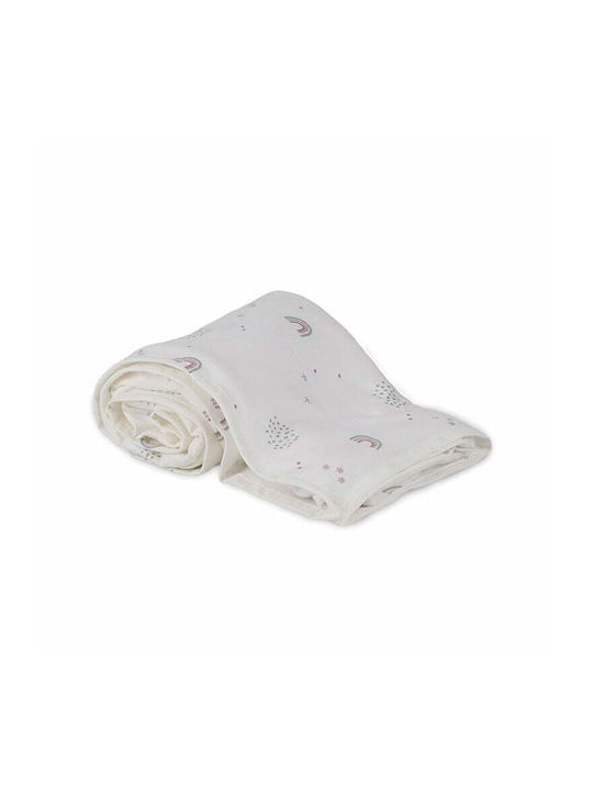 Bonjour Bebe Muslin Changing Pad Multicolour 120x120cm.