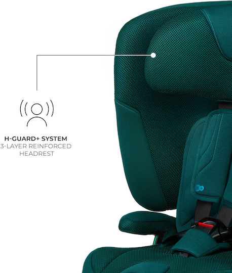 Kinderkraft Fix2go Baby Car Seat i-Size with Isofix Green