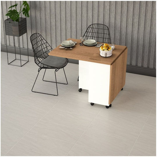 Dining Room Set with 4 Chairs 155x70cm
