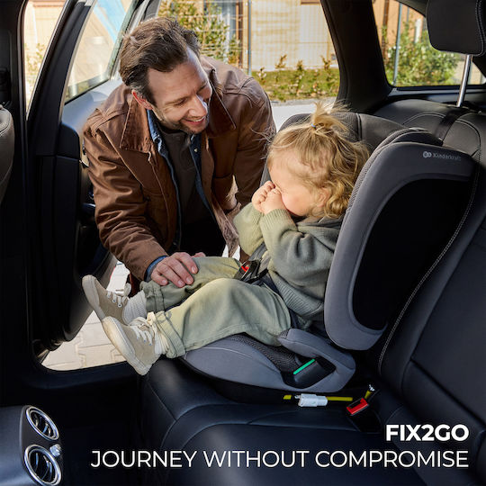 Kinderkraft Fix2go Autositz i-Size mit Isofix Black