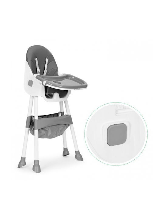 Ecotoys Foldable Baby Highchair Gray