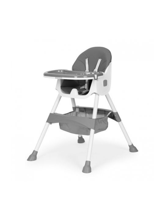 Ecotoys Foldable Baby Highchair Gray
