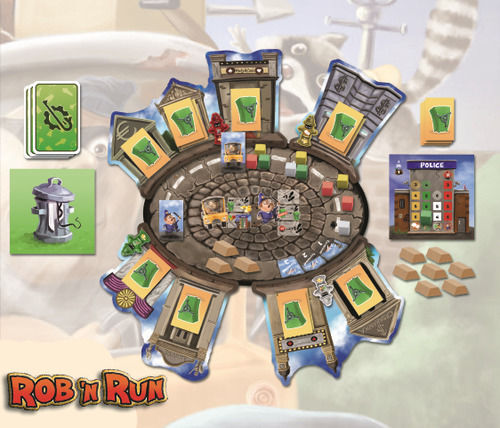 Επιτραπέζιο Παιχνίδι Rob 'N' Run για 2-5 Παίκτες 10+ Ετών (EN) Pd Verlag