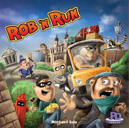 Επιτραπέζιο Παιχνίδι Rob 'N' Run για 2-5 Παίκτες 10+ Ετών (EN) Pd Verlag
