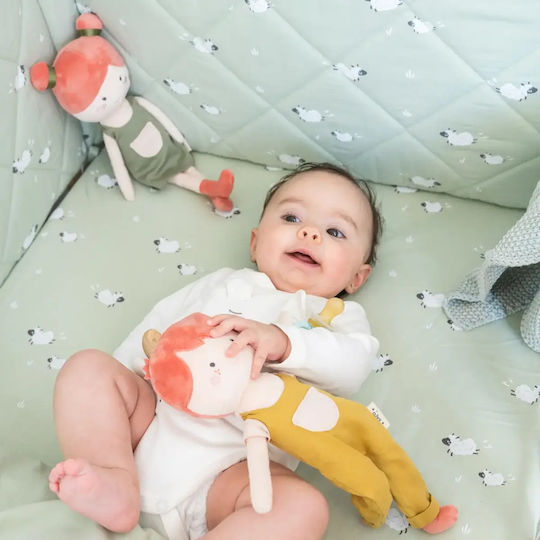 Saro Anna Lustiger Bauer Stoffpuppe 30cm