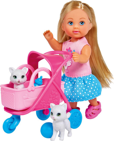 Doll 12cm Evi Simba 105733348 Cat Sitter