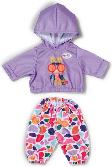 ZAPF Creation Baby Born Clothes Hoodie Outfit 43 cm