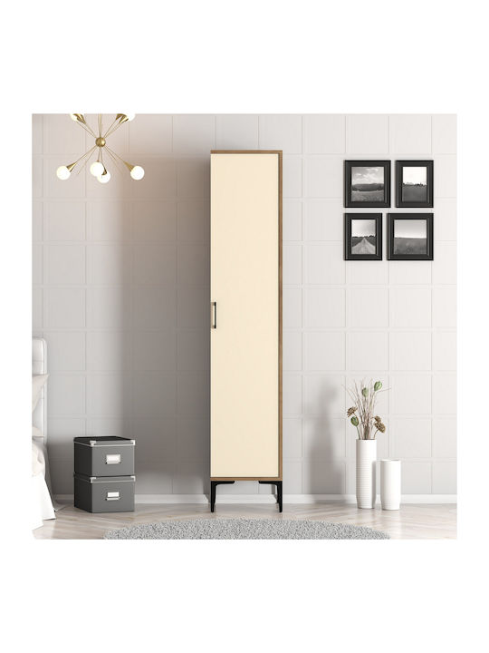 Ντουλάπα Πόρτες S Κρέμ 40x47x201cm